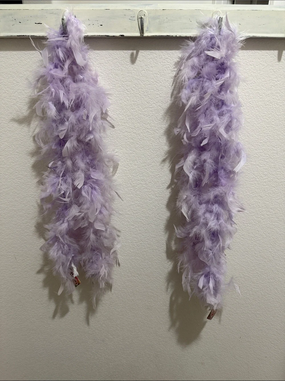 Lavender Feather Boa - Soft Fluffy Costume Accessory 2